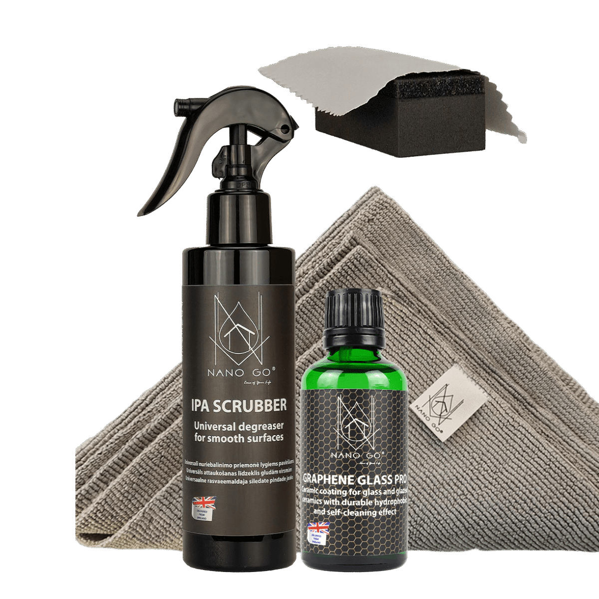 Nanokeraaminen pinnoite lasille - Nanokeeramika klaasile 50ml komplekt