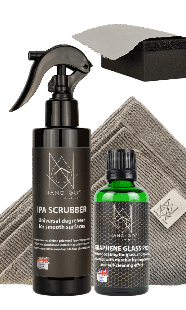 Nanokeraaminen pinnoite lasille - Nanokeeramika klaasile 50ml komplekt